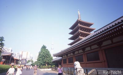 KMZ Zorki 4 / Tokyo Sky tree
