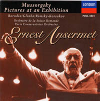 Ernest Ansermet w/ O. Suisse Romande/W̊G /
                Pictures at an exhibition