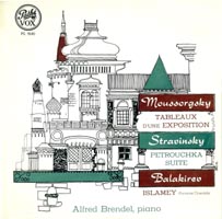 Alfred Brendel / W̊G / Pictures at an
                  exhibition