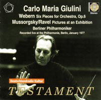 Carlo Maria Giulini
                /W̊G/Pictures at an exhibition