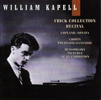 Pictures at an exhibition by William
                Kapell