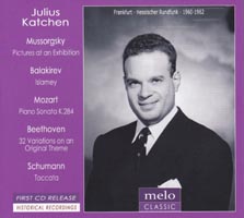 Julius Katchen / W̊G / Pictures at an
                  exhibition