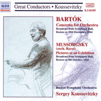 Serge Koussevitzky
                & Boston S.O./ W̊G / Pictures at an exhibition