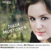 Pictures at an
                exhibition by Julia Mustonen