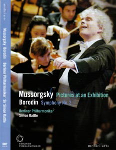Pictures at an exhibition by Rattle DVD