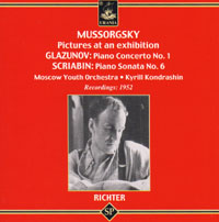 Sviatslav Richter /
                W̊G / Pictures at an exhibition