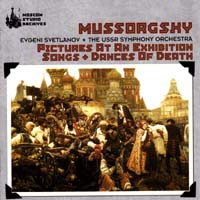 Evgeni Svetlanov & USSR S. O./ W̊G /
                    Pictures at an exhibition
