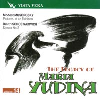 Maria Yudina / W̊G / Pictures at an
                exhibition