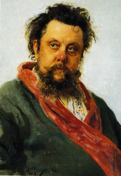 Mussorgsky by Repin